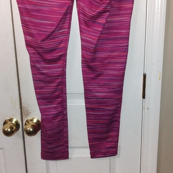 Zelos Curvy tight striped workout yoga leggings  Sz 1X  NWT - Picture 5 of 10